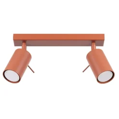 Plafon RING 2 ochra czerwona