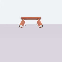 Plafon RING 2 ochra czerwona