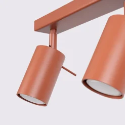 Plafon RING 2 ochra czerwona