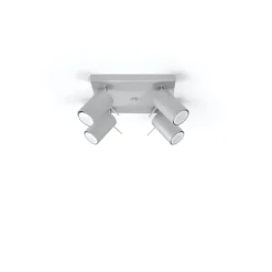 Plafon RING 4 szary