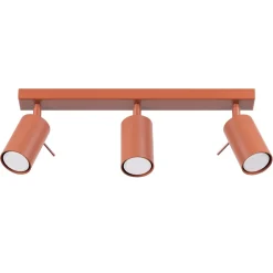 Plafon RING 3L ochra czerwona