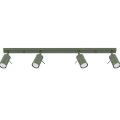 Plafon RING 4L zielony oliwkowy