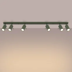 Plafon RING 6L zielony oliwkowy