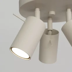 Plafon RING 3P beżowy