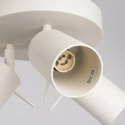 Plafon RING 3P beżowy