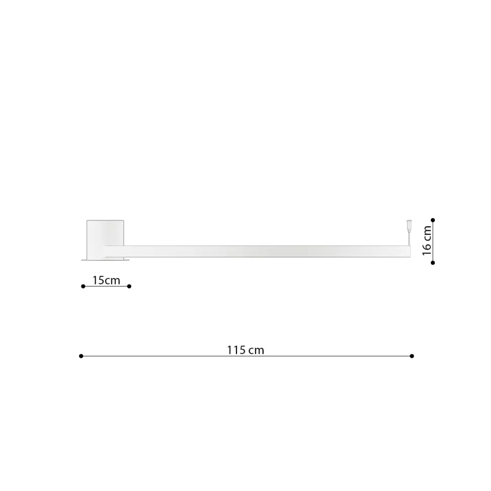 Plafon RIO 110 beżowy LED 4000K