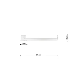 Plafon RIO 78 biały LED 3000K