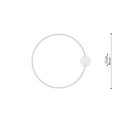 Plafon RIO 78 biały LED 3000K