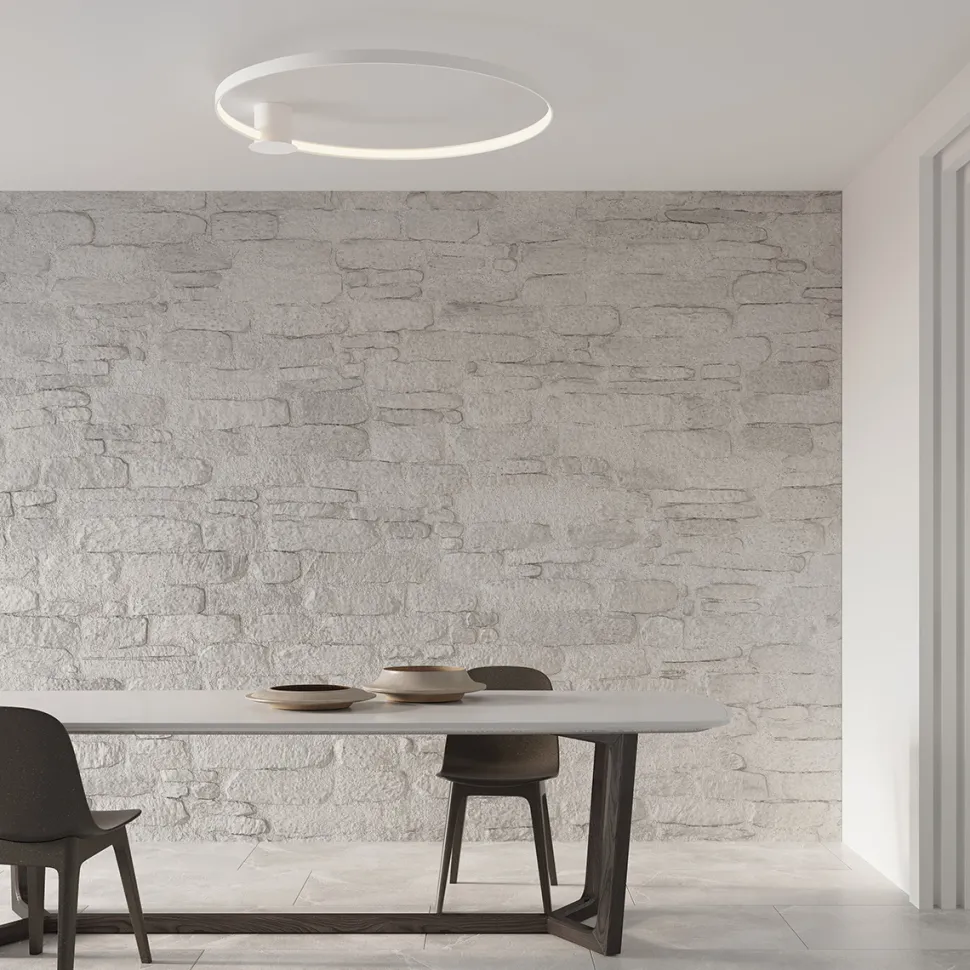 Plafon RIO 55 biały LED 3000K