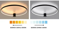 Plafon RIO 55 biały LED 4000K