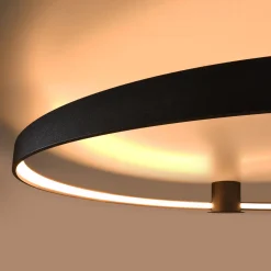 Plafon RIO 55 czarny LED 3000K