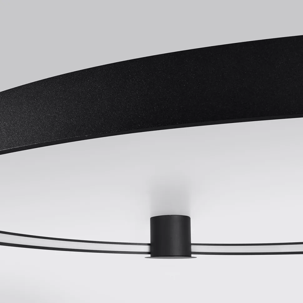 Plafon RIO 78 czarny LED 3000K