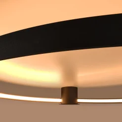 Plafon RIO 78 czarny LED 3000K