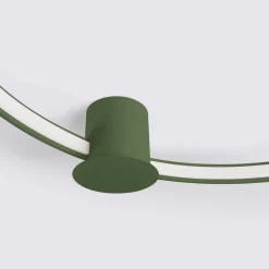 Plafon RIO 55 zielony oliwkowy LED 3000K