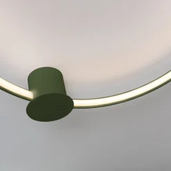 Plafon RIO 55 zielony oliwkowy LED 3000K