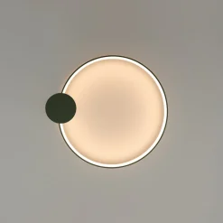 Plafon RIO 55 zielony oliwkowy LED 3000K