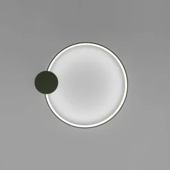 Plafon RIO 55 zielony oliwkowy LED 4000K