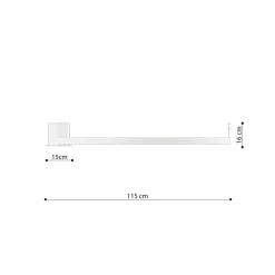 Plafon RIO 110 zielony oliwkowy LED  4000K