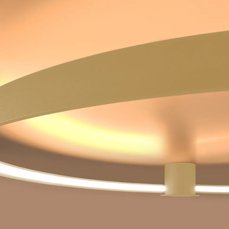 Plafon RIO 78 złoty LED 3000K