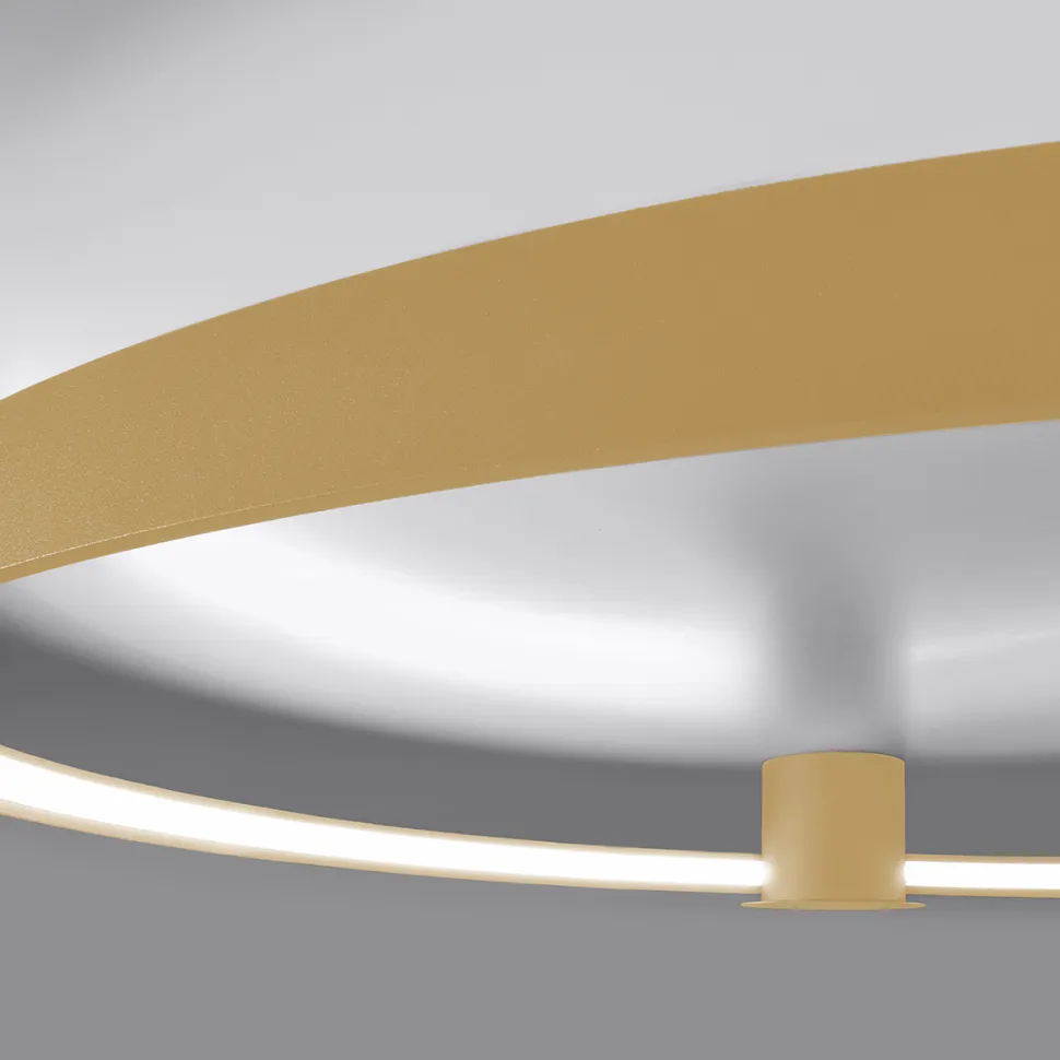 Plafon RIO 55 złoty LED 4000K