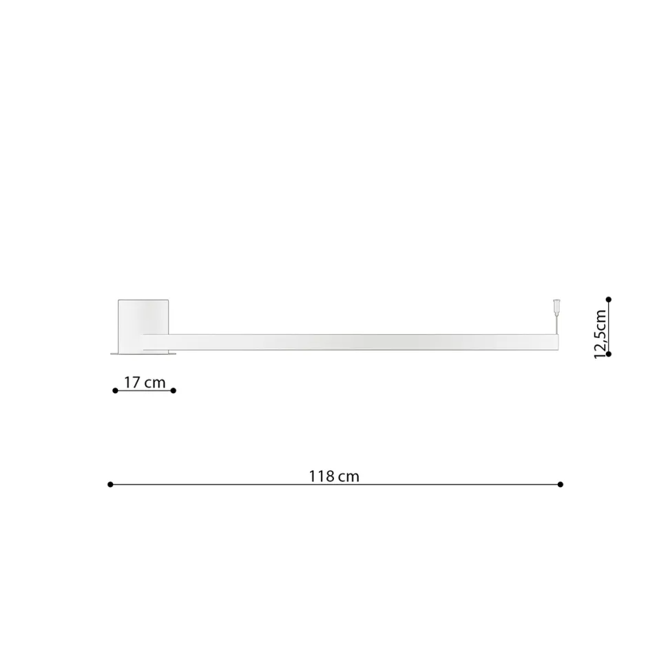 Plafon RIO 110 złoty LED 3000K