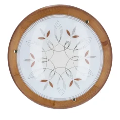 Plafon Rustica 40 drewno standard 2x60W  E27 dąb