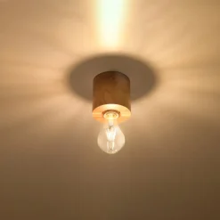 Plafon SALGADO naturalne drewno