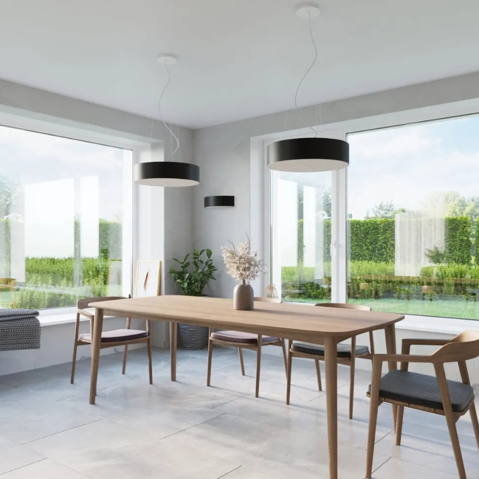 Plafon SKALA 60 czarny