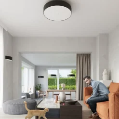 Plafon SKALA 60 czarny