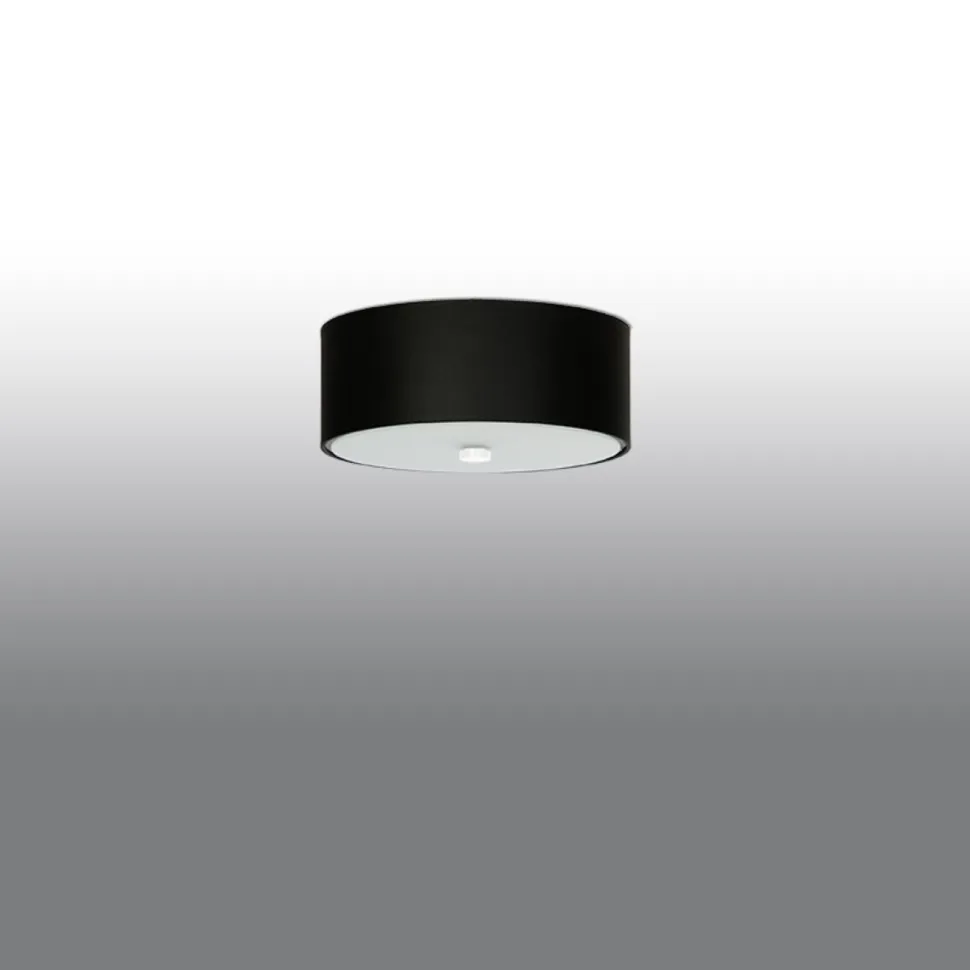 Plafon SKALA 30 czarny