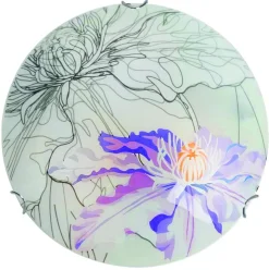 Plafon Spring 30 1x60W E27 fioletowy