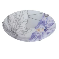 Plafon Spring 30 1x60W E27 fioletowy