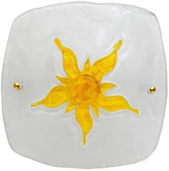 Plafon Sun plaf 30  żółty 1 x60 w e 27