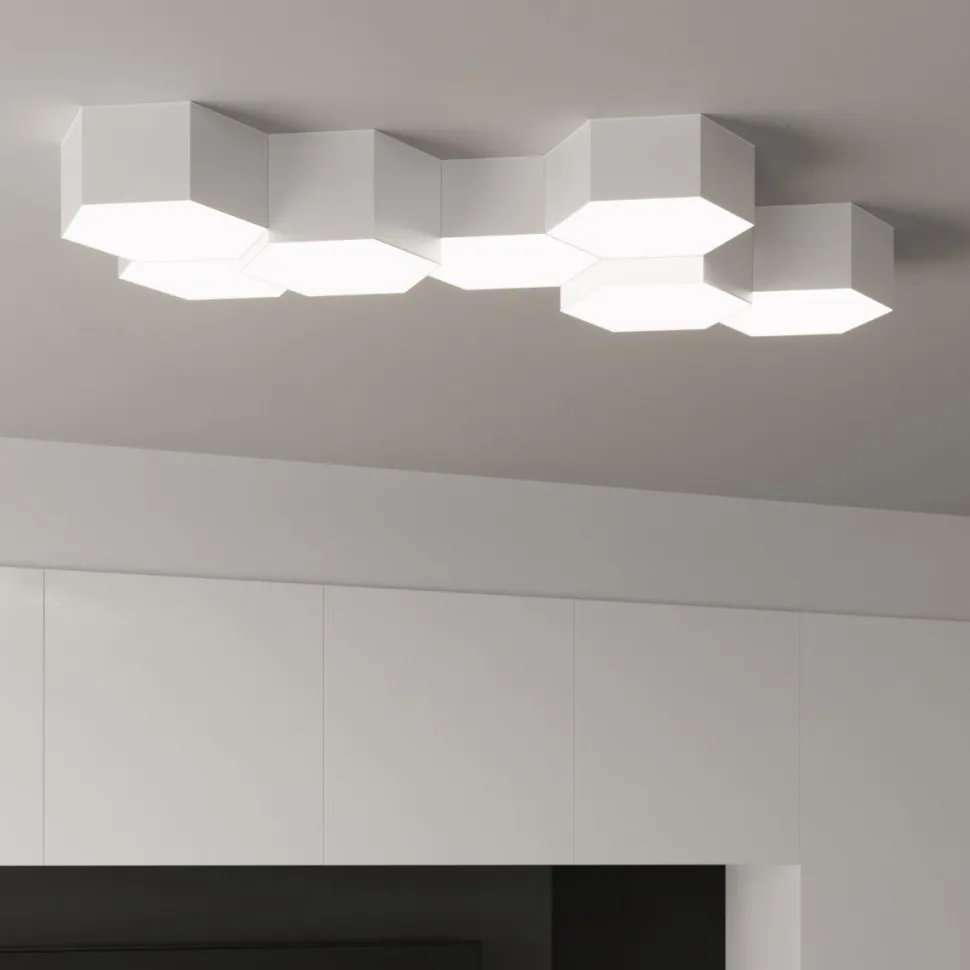 Plafon SUNDE 15 biały