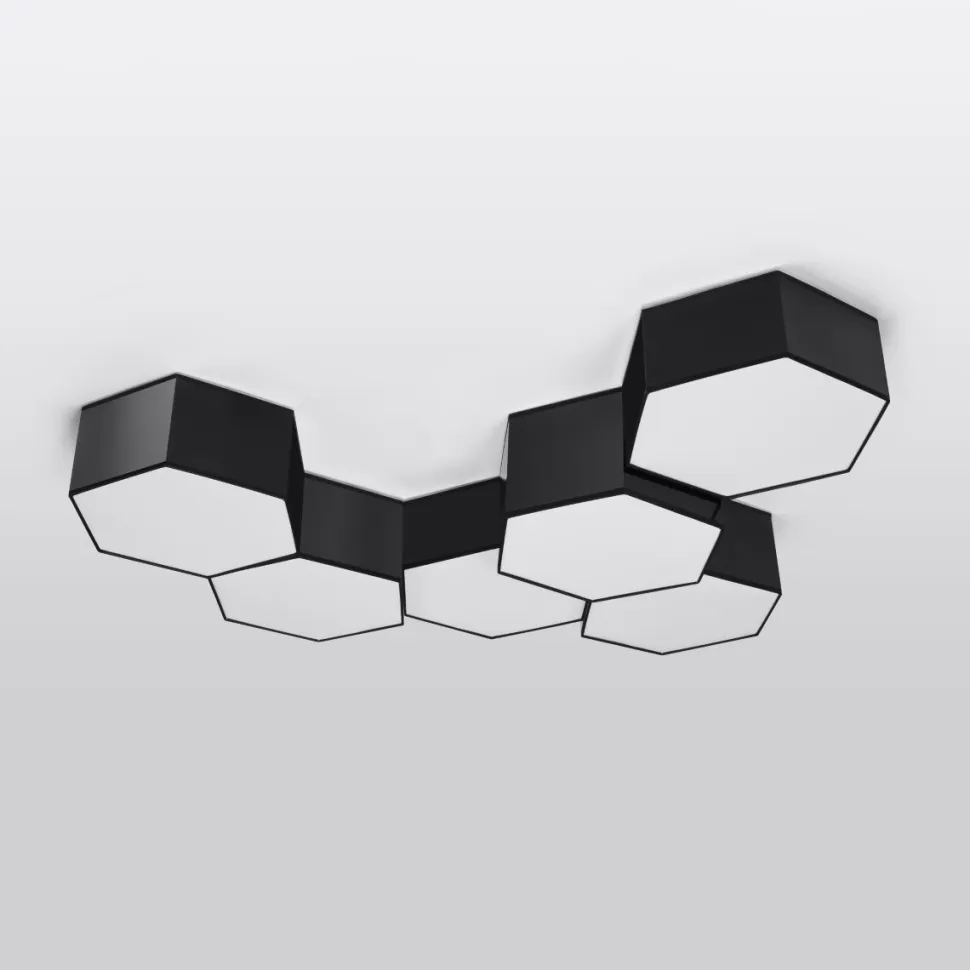 Plafon SUNDE 13 czarny