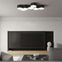 Plafon SUNDE 13 czarny