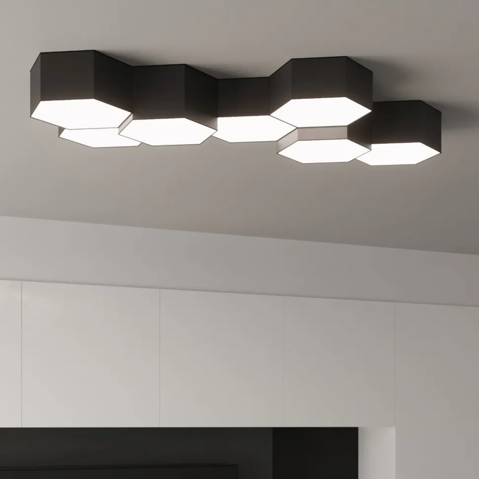 Plafon SUNDE 15 czarny