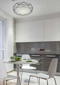 Plafon Sven plafon 43 28W LED 4000K  czarny