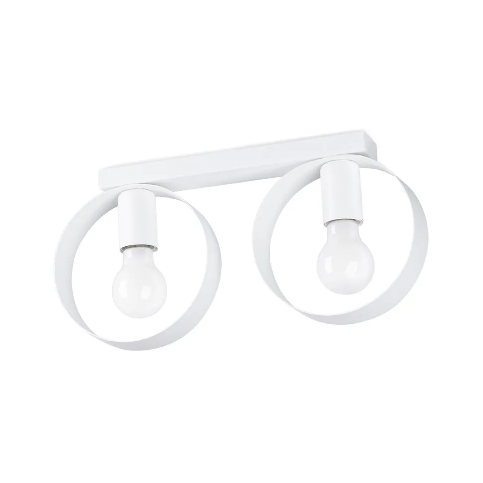 Plafon TITRAN 2 biały