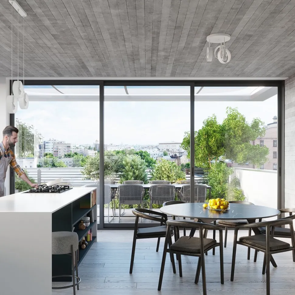 Plafon TITRAN 2 biały