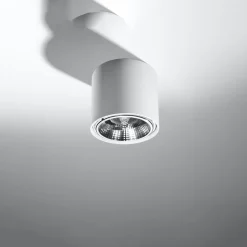 Plafon TIUBE biały