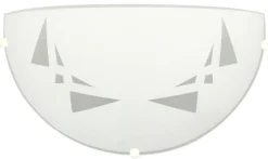 Plafon Trias 1/2 e-27 1x60W biały