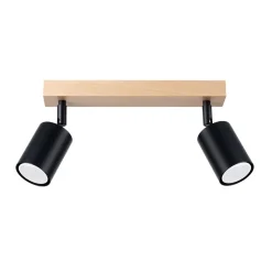 Plafon VERDO 2 czarny