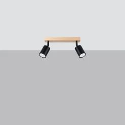 Plafon VERDO 2 czarny