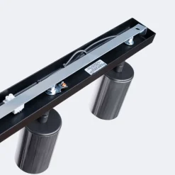 Plafon WINX 3 czarny/chrom