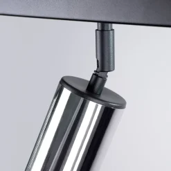 Plafon WINX 4L czarny/chrom