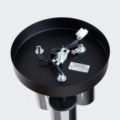 Plafon WINX 3P czarny/chrom