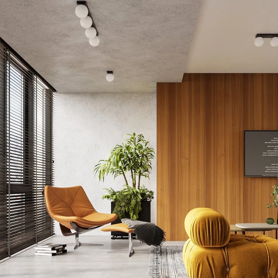 Plafon YOLI 2 czarny