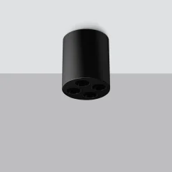 Plafon ZOE czarny LED