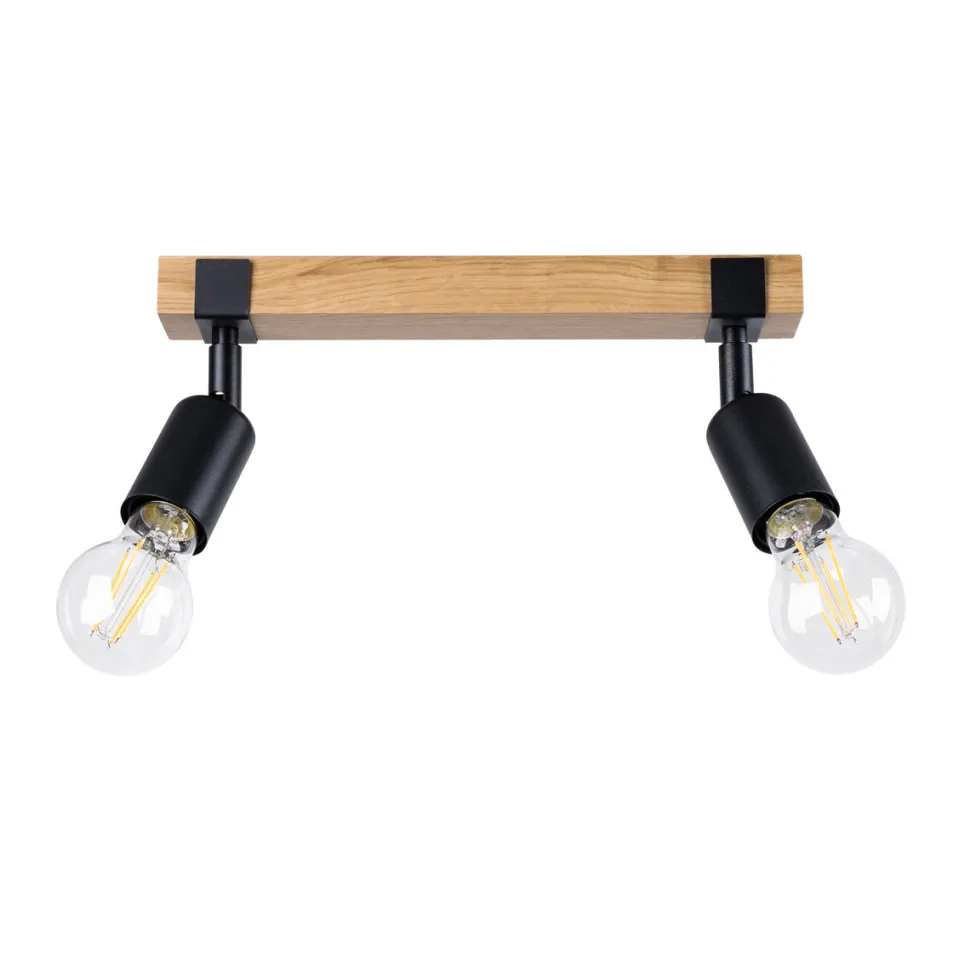 Plafon ZUCA 2 czarny